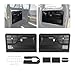 JMTAAT Front Inner Door Panel Kit Compatible with 19731979 Ford F100 F150 F250 F350 Bronco Door Trim Panel Arm Rest Pads Finger Cups Replacement for D3TZ1023942KT Plastic Steel - Image 2