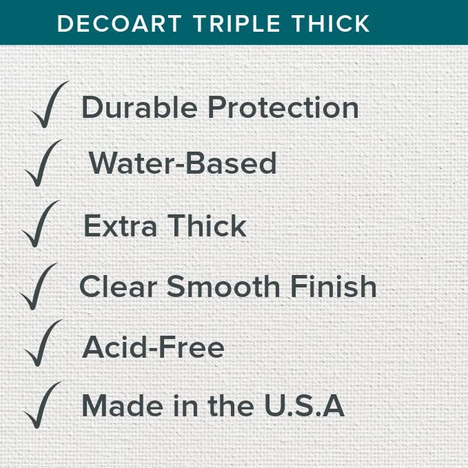 DecoArt ديكو آرت تريبل ثيك جلوس جلاز، 8 أونصة سائلة، أبيض أزرق - Image 3