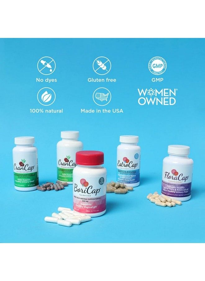 CranCap - Cranberry Pills For Urinary Tract Health 30 Count 36Mg Of Potent Pacs Cranberry Extract Helps Cleanse & Protect The Urinary Tract From A Uti Nongmo Vegan And Glutenfree - Image 1