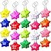 Zomiboo 40 Pcs Motivational Stress Balls Bulk Keychain Foam Star with Relief Quotes Employee Appreciation Gift for Relieve Anger - Image 2