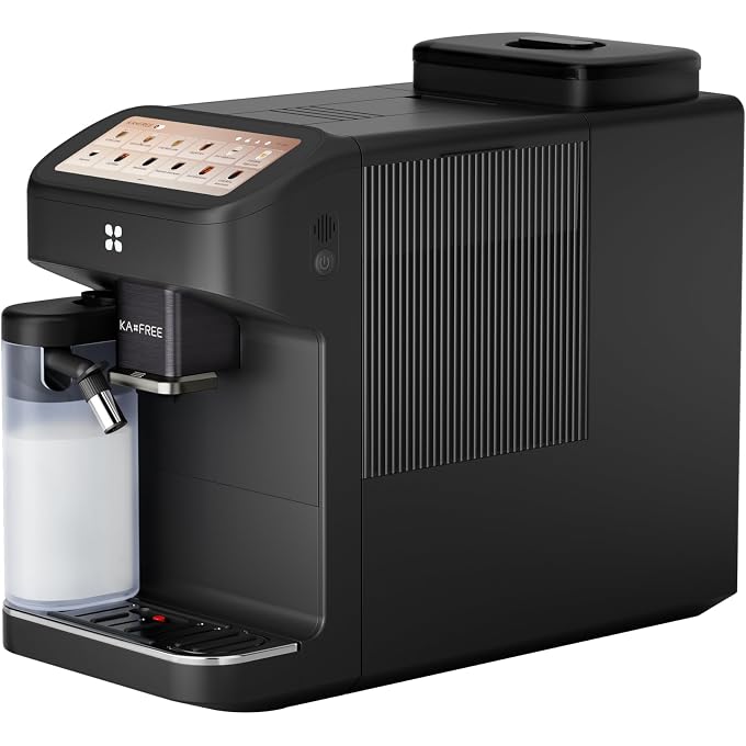 SF1 Max Fully Automatic Espresso Machine with Grinder & Frother | 6.86" Touchscreen, Hot & Cold 2-in-1 Milk Tank, 1-Min Cold Brew, Master Mode, Smart Connectivity, App 28+ Recipes, For Home - Image 2