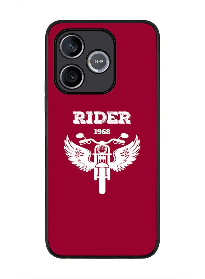 Stylizedd For Honor 600 Lite / 500 Smart / Honor X80i Case,Slim fit Camera Protection, Shockproof Thin Phone cover  - Rider 1968 - Image 1
