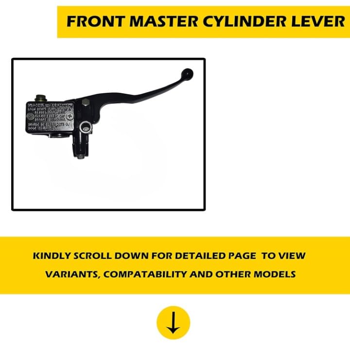 VTRUST Front Brake Master Cylinder Compatible for Yamaha R15 (Front) - Image 2