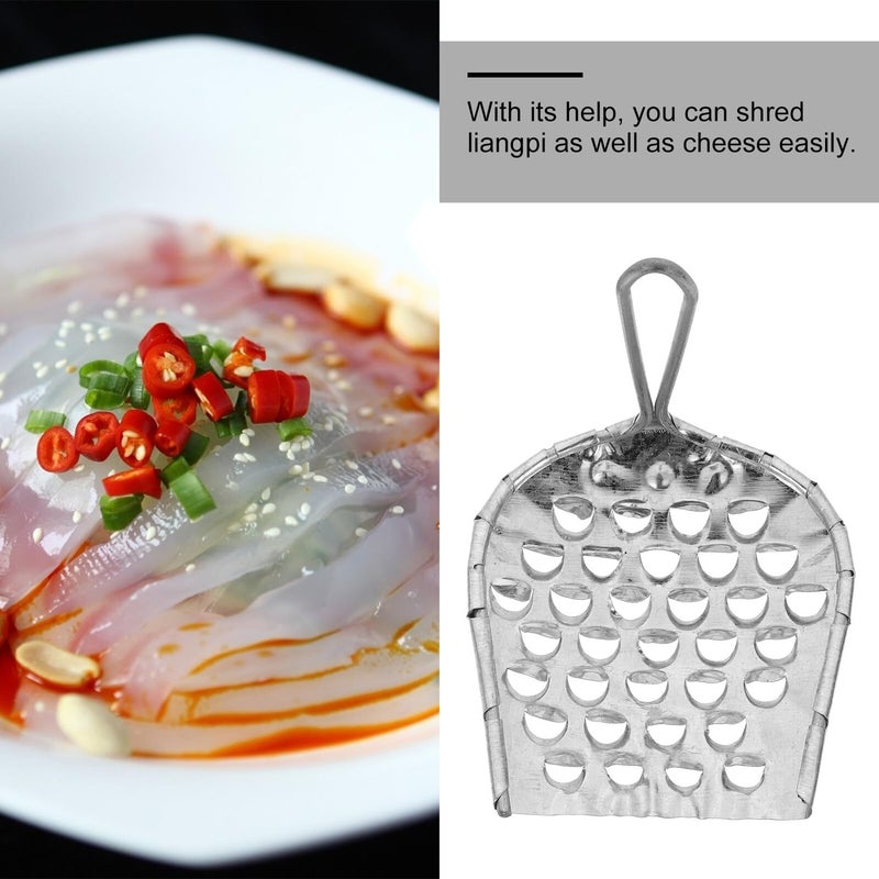 Stainless Steel Food Grater Set 5PCS Multifunctional Vegetable Cheese Slicer - Image 4