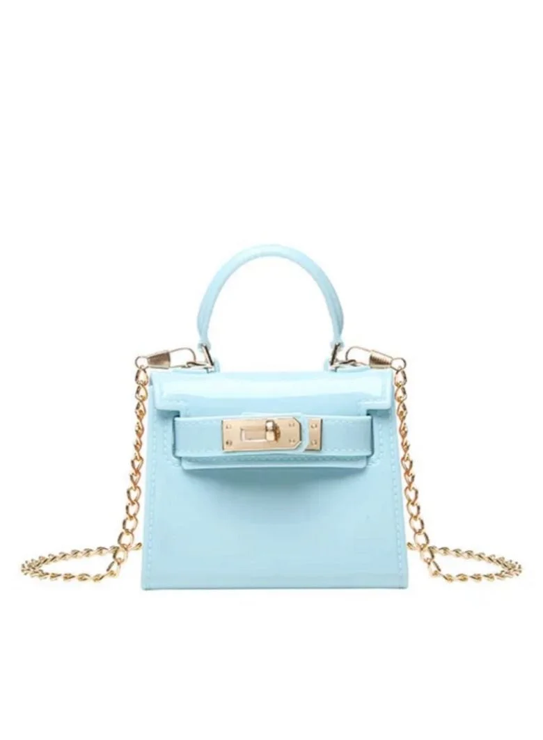 Lion Llama Micro PVC Crossbody Handbag for Girls