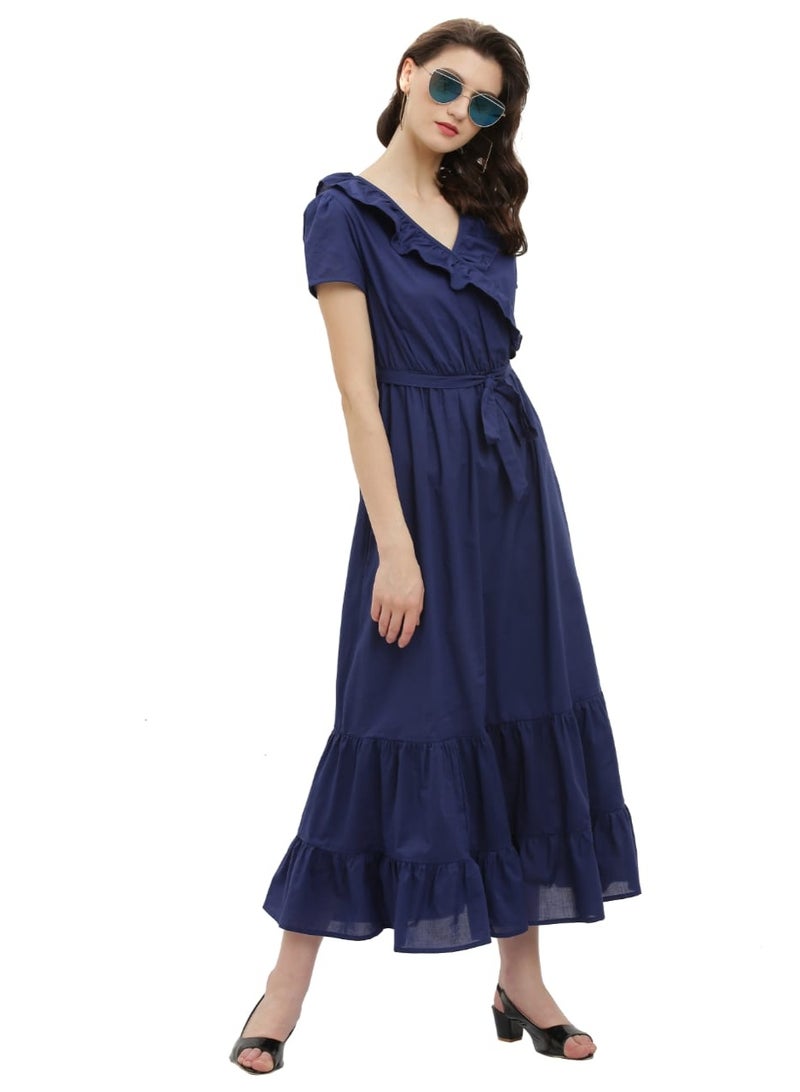 Printed womens dress