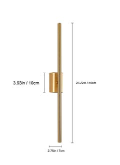 جو إيكو  إضاءة حائط LED على الطراز الاسكندنافي ضوء أبيض ذهبي 59 سم 6000K  - Image 2