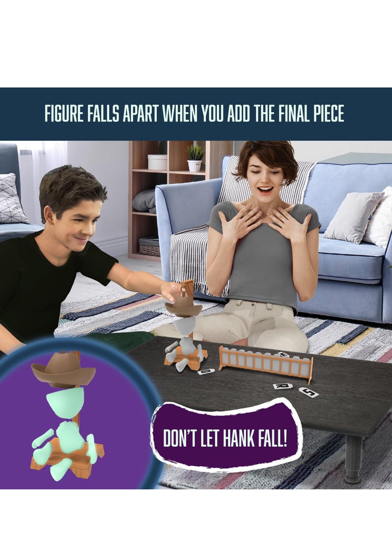 Magnetic Hangman Board Game, Cowboy Mystery Word Guessing Travel Games for Family - Image 4