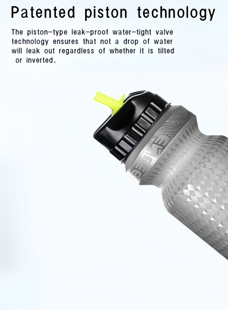 إنلي زجاجة مياه لركوب الدراجات الجبلية وزجاجة مياه رياضية وزجاجة مياه محمولة 650 مل - Image 3