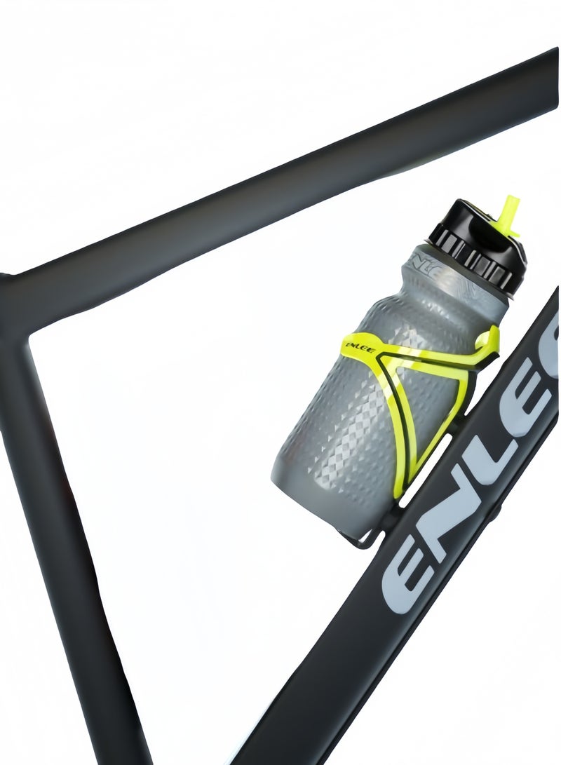 إنلي زجاجة مياه لركوب الدراجات الجبلية وزجاجة مياه رياضية وزجاجة مياه محمولة 650 مل - Image 5