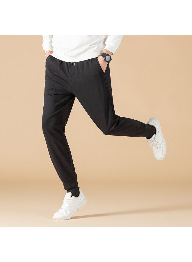 Fapai Spring Casual Versatile Sports Pants Comfortable Elastic Waist Tapered Leg Minimalist Men's Casual Pants - Image 5