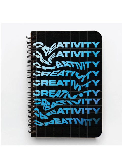 A5 Size Spiral Plain Notebook 144 Pages 100gsm Thickness
