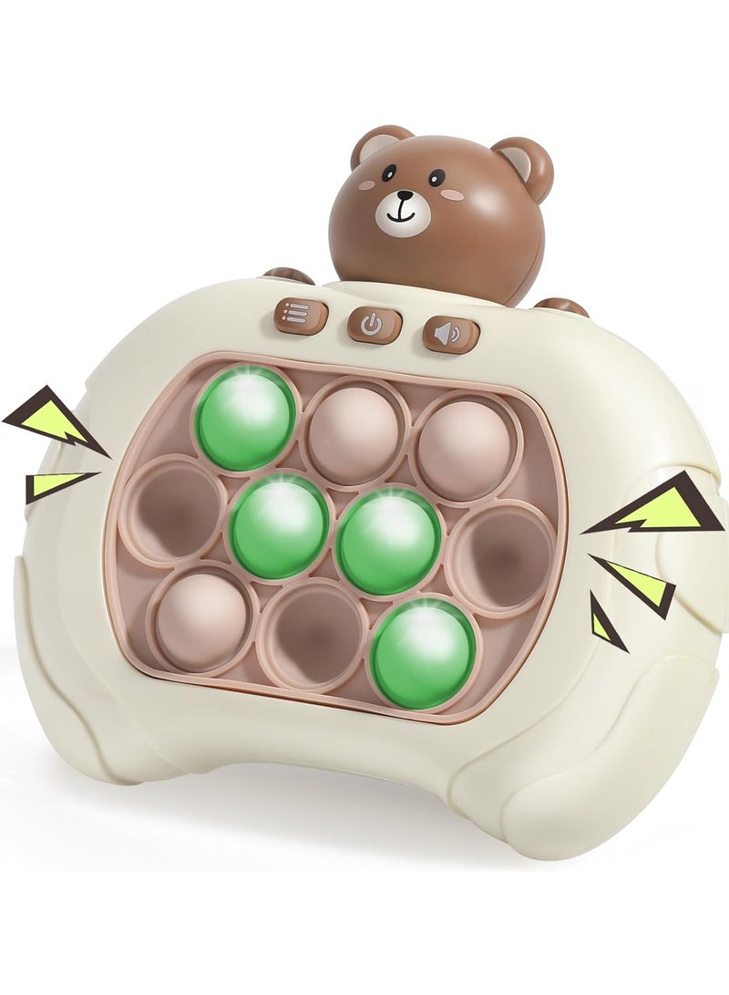 general Kids Toys, Handheld Puzzle Game Console, Squeeze Popcorn Sensory Quick Push Bubble Toys - Image 1