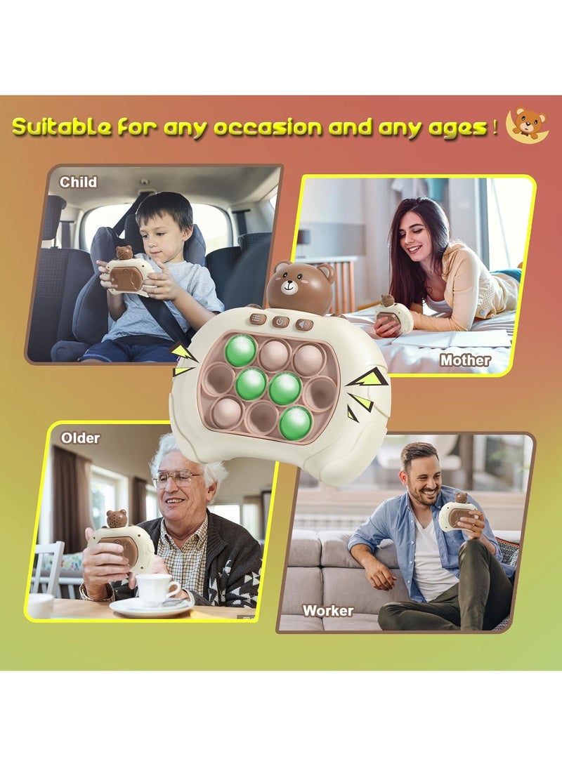 general Kids Toys, Handheld Puzzle Game Console, Squeeze Popcorn Sensory Quick Push Bubble Toys - Image 5