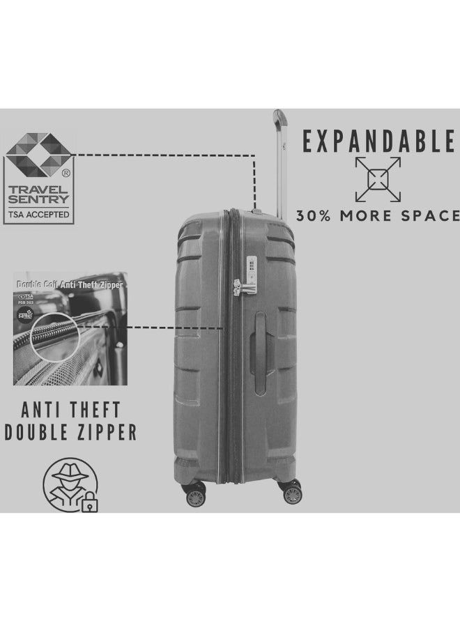 Track Unbreakable Luggage Set Of 4,Spinner Wheels  - Image 3
