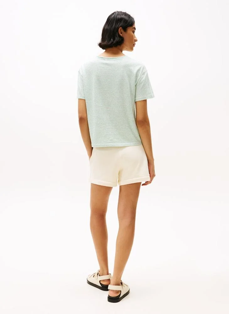 TOMMY HILFIGER Striped Crew Neck T-Shirt