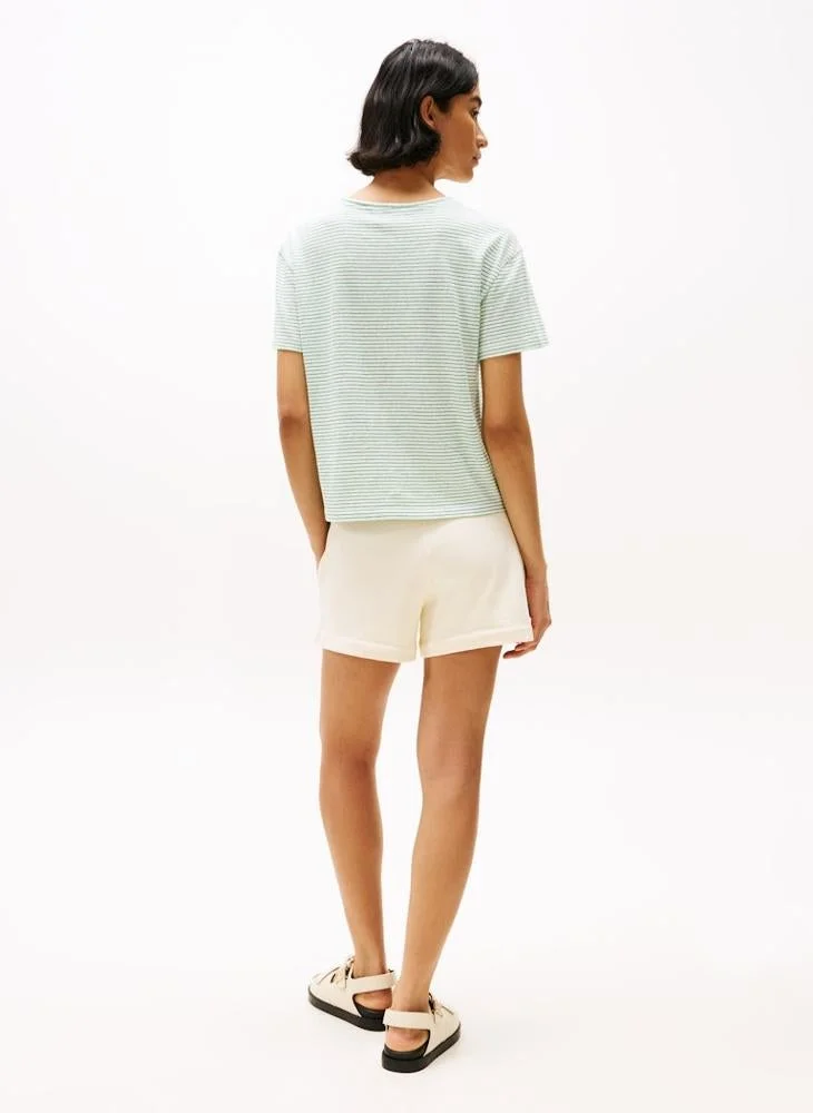 TOMMY HILFIGER Striped Crew Neck T-Shirt