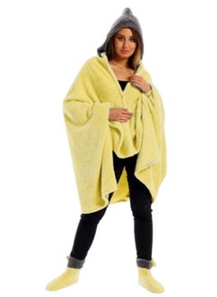 snooze Wearable Fleece set 3 pieces Yellow* Gray  - Image 3