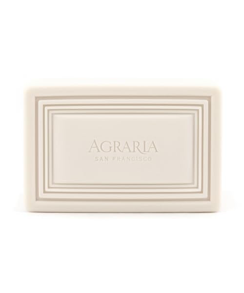 AGRARIA Luxury Bath Mediterranean Jasmine Soap French Triple Milled Soap Moisturizing Shea Butter Kukui Oil Infused Gift for Men and Women 8 oz - Image 2