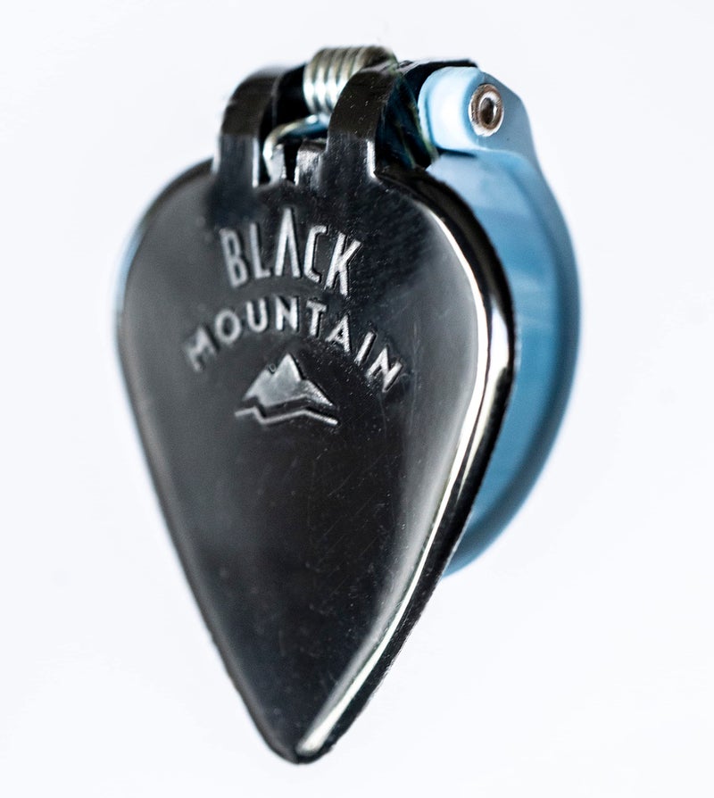 Black Mountain Light Gauge Thumb Picks for Acoustic Guitar, Electric Guitar, Ukulele, Banjo, and More - Spring Loaded Universal Fit for Medium to XL Thumbs - Premium Finger Picks - Image 1