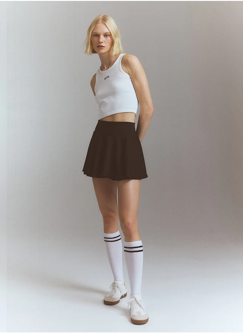 H&M Drymove™ Circle-Cut Tennis Skirt