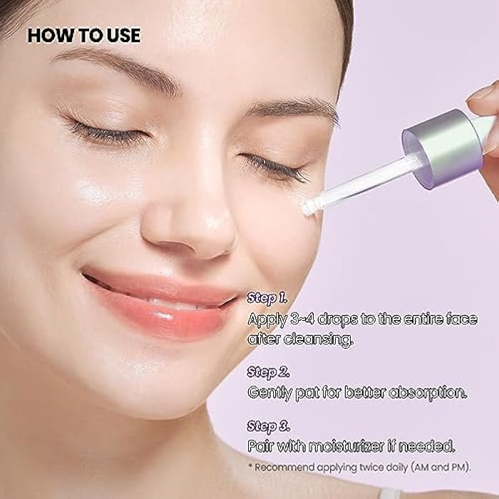 Glam Up Bakuchiol Serum & Hyaluronic Acid - Anti-Aging Retinol Alternative Serum, Blur Fine Lines, Anti-Wrinkles, Pore shrink and Soothing Pimples, Hydrate Facial Skin, Cruelty-Free (1.01 Fl Oz) - Image 3