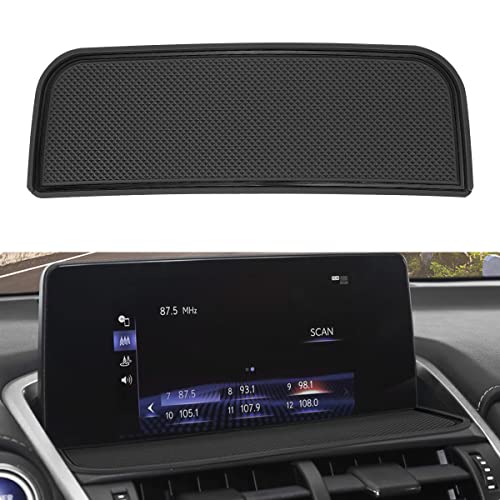 INTGET Dash Dashboard Mat for Lexus NX300 NX300h NX200 Accessories 2018 2019 2020 2021 Premium Custom Interior Non-Slip Anti Dust Dashboard Insert Liner Pad Rubber Mat (Black) - Image 1