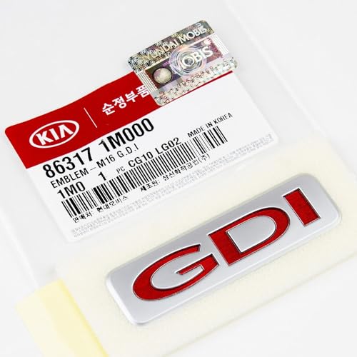 KIA Genuine OEM Kia Cerato Forte Koup GDI Logo Emblem Tailgate Trunk 86317-1M000 - Image 1