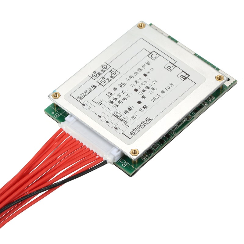 13S 35A 48V Protections Board Lithium Batterys BMS/PCB/PCM Board Balance Integrated Circuits Board - Image 5