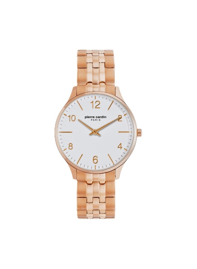 PIERRE CARDIN Women's Watch with Rose Gold Stainless Steel Case and Rose Gold Stainless Steel Band - Image 1