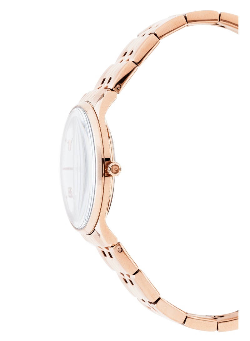 PIERRE CARDIN Women's Watch with Rose Gold Stainless Steel Case and Rose Gold Stainless Steel Band - Image 3