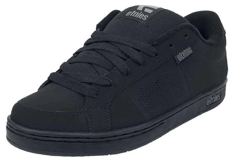 Etnies Kingpin Men's Skateboarding Shoe Classic Puffy Sustainable, Comfortable & Durable Footwear with Die-Cut EVA Insole - Black/Black - 10