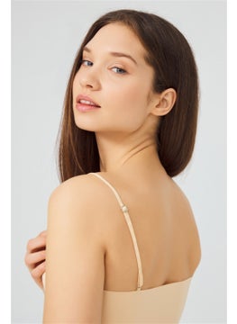 COTTONHILL Adjustable Thin Straps Laser Cut Crop Bustier 3 Pack-3  - Image 2