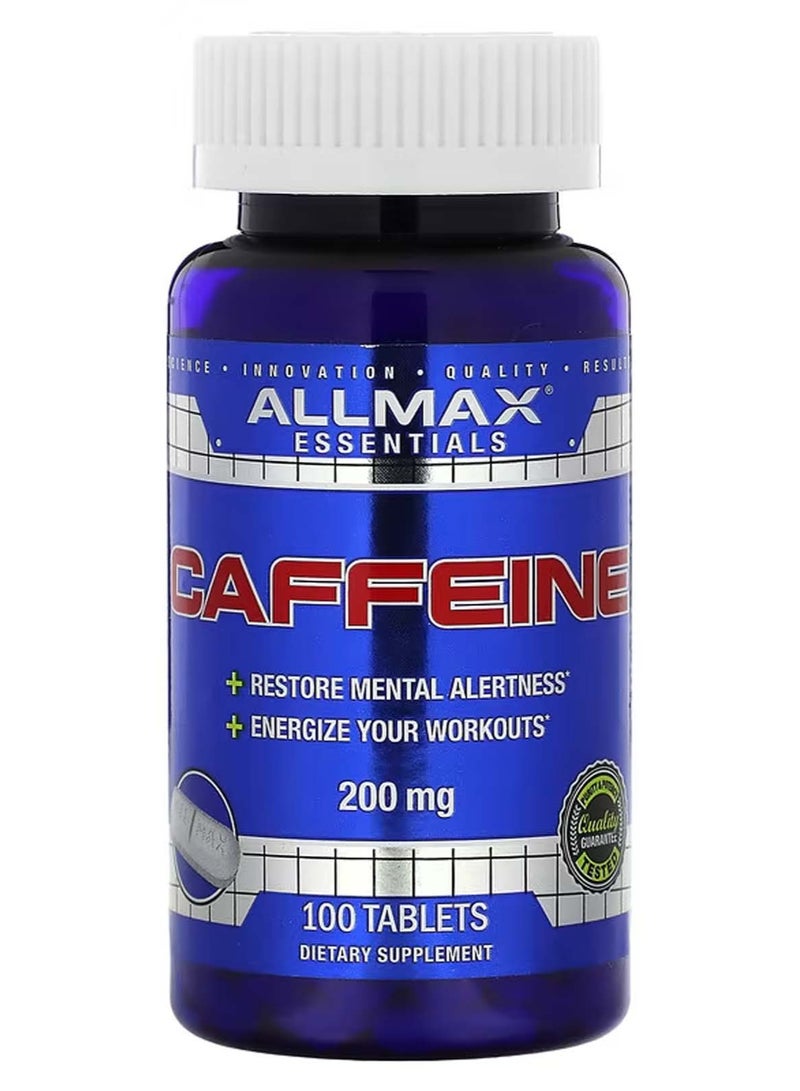 أول ماكس كافيين 200 ملجم، 100 قرص - Image 1