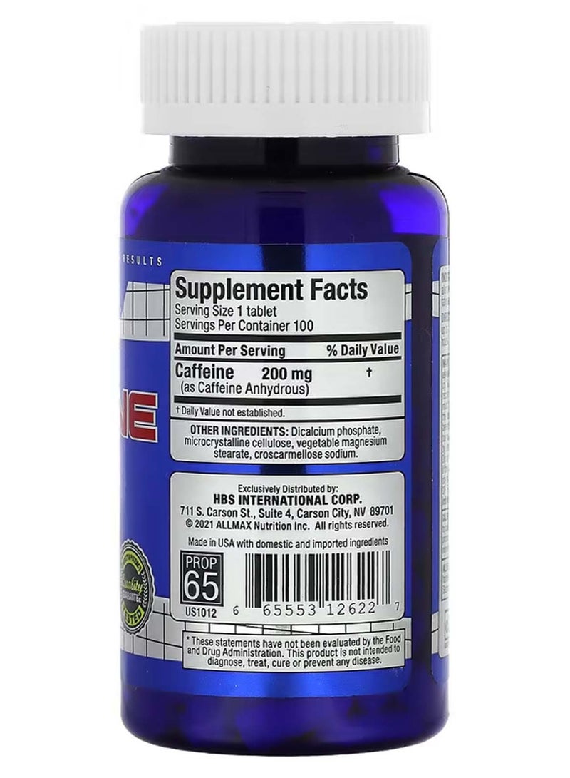 أول ماكس كافيين 200 ملجم، 100 قرص - Image 2