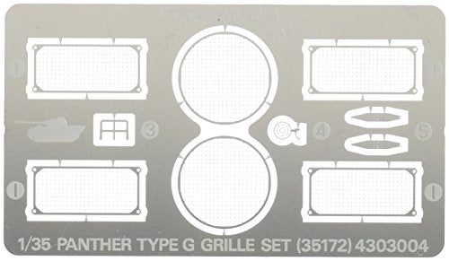 Tamiya 35172 1/35 Panther G Grills by Tamiya - Image 3