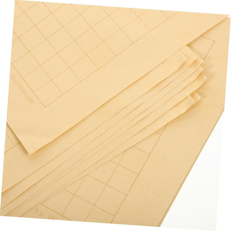 Daily use improved quality Anneome 20sheets Xuan Paper for Calligraphy Chinese Art Rice Paper for Handwriting and Practice Grid Design Thickened Quality for Beginners and Enthusiasts Smooth Odorless Writing Flexible sizing options - Image 3