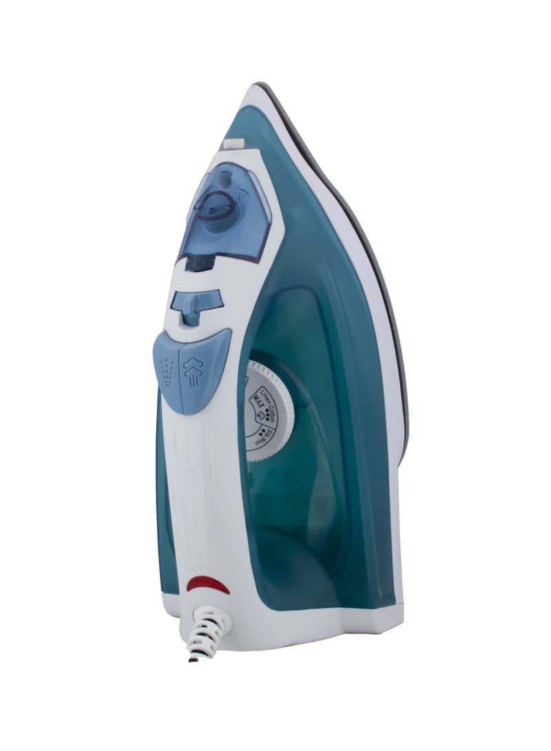 بنجوين Steam iron 2000WATT with ceramic soleplate PI-2000W-BB Italian Components baby blue 0.5 L 2000 W PI-2000W-BB Multicolour - Image 2