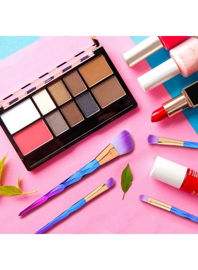 BTYMS 12 Pcs Makeup Brushes Set Premium Foundation Blending Blush Concealer Eye Face Lip Brushes For Powder Liquid Cream Complete Makeup Brushes Kit Synthetic Bristles - Image 5