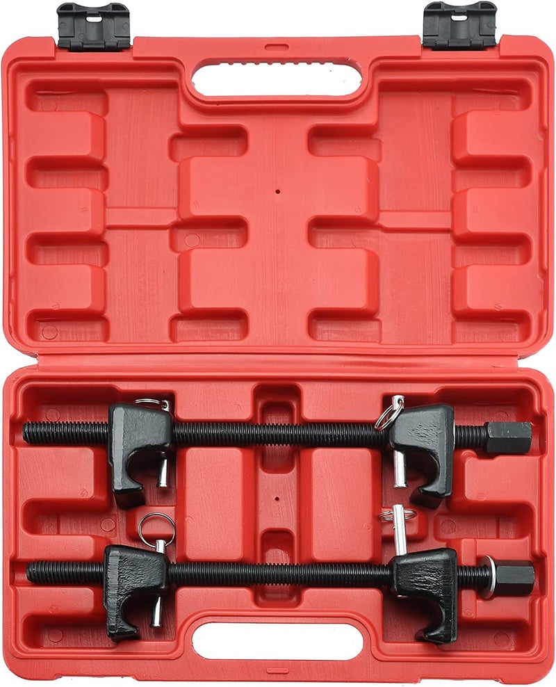 Keaa Strut Spring Compressor 2pc Heavy Duty Coil Spring Compressor Strut Remover Installer Tool, 13/16in Socket 1/2in Drive - Image 1