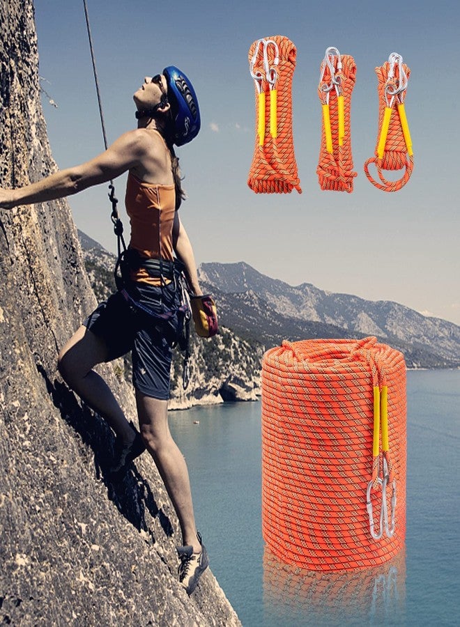 WGOS Climbing Rope, Dynamic Rock Climbing Rope, Braided Polyester Arborist Rigging Rope, Escape Equipment in 32ft/64ft/96ft/160ft/230ft/500ft/985ft with Carry Bag (64ft/20m) - Image 4
