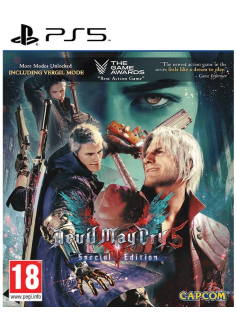 PlayStation Devil May Cry 5: Special Edition PS5 Edition - Action Game - Image 1