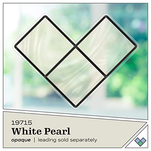 Gallery Glass, White Pearl Stained Glass 2 fl oz Brilliant Smooth Finish Paint, Perfect for Easy to Apply DIY Arts and Crafts, 19715 - Image 2