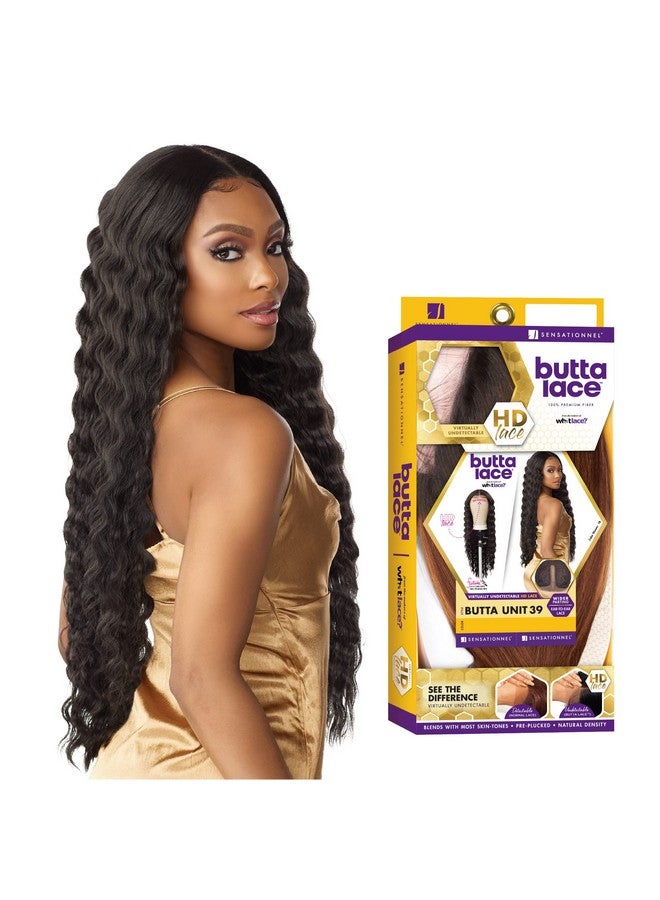 Sensationnel Ensationnel Butta Lace Front Wigs Butta Unit 39 Extra Wide 5 Inch Deep Part Synthetic Wig Preplucked Hairline Hd Lace With Babyhair Butta Unit 39 (1B) - Image 1