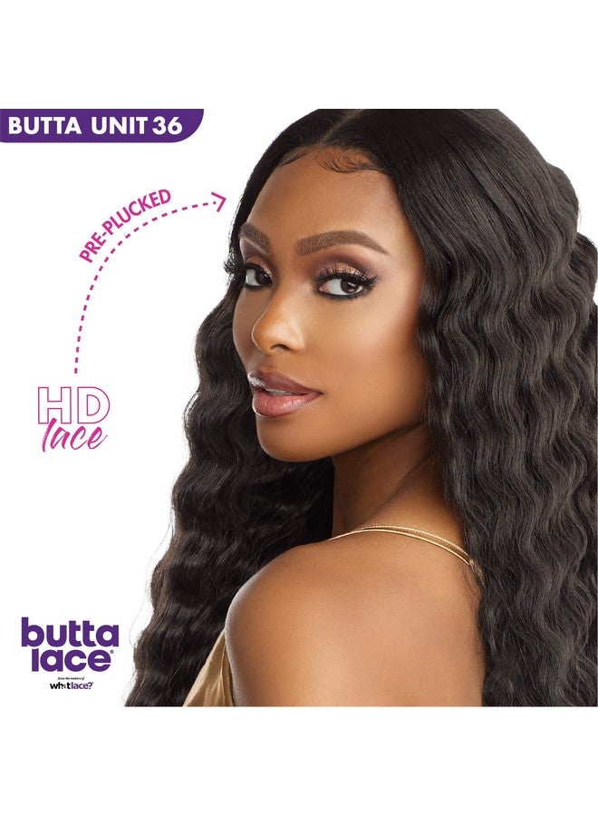 Sensationnel Ensationnel Butta Lace Front Wigs Butta Unit 39 Extra Wide 5 Inch Deep Part Synthetic Wig Preplucked Hairline Hd Lace With Babyhair Butta Unit 39 (1B) - Image 3