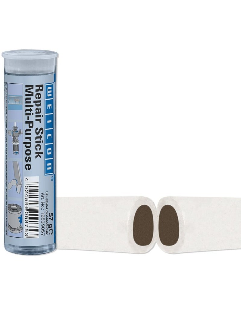Weicon Repair Stick Multi-Purpose 57 G All-Round Talent For Quick, Durable, Elastic, And Non-Shrinking Repairs Vintage White 57Grams  - Image 1