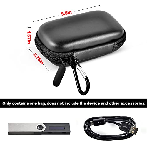 GWCASE Case Compatible with Ledger Nano X/S/S Plus for Cryptocurrency Hardware Wallet - BTC for Bitcoin, Ethereum, Ripple, Altcoins and ERC Tokens. Storage Carrying Organizer for Crypto Wallet & USB Cables - Image 5