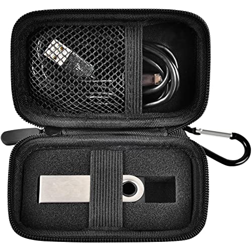 GWCASE Case Compatible with Ledger Nano X/S/S Plus for Cryptocurrency Hardware Wallet - BTC for Bitcoin, Ethereum, Ripple, Altcoins and ERC Tokens. Storage Carrying Organizer for Crypto Wallet & USB Cables - Image 1