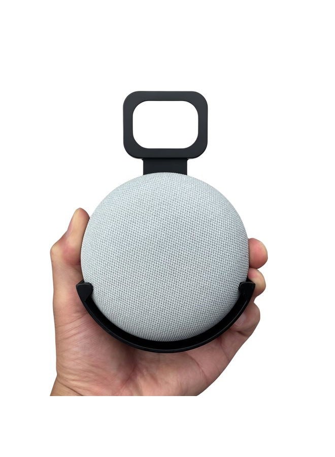 SINTRON Wall Mount Holder for UK Google Mini & Dot 2 - Smart Home Outlet Wall Mount Stand for Dot 2nd Generation Speaker Holder with Charging Cord Cable, Space Saving Accessories Without Messy Wires - Image 3