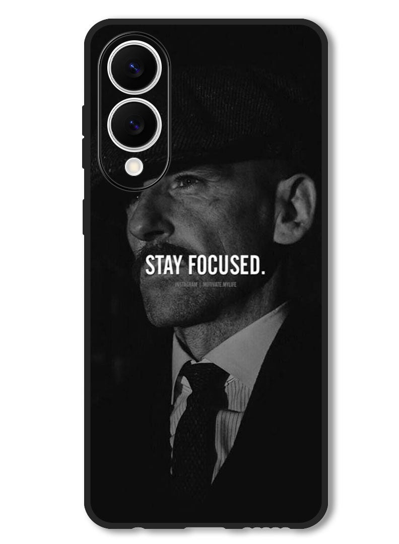 Theodor Case Compatible with Samsung Galaxy S25 Edge 6.7 Inch Protection Shockproof Bumper Cover Stay focused - Image 1